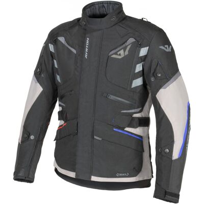 Ayrton Trail Motorradjacke weiß-schwarz-rot-blau-grau Größe: 7XL Ayrton Trail Motorradjacke weiß-schwarz-rot-blau-grau Größe: 7XL