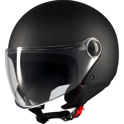 MT Helmets Offener Motorradhelm MT Street S Pure A1, mattschwarz Größe: S MT Helmets Offener Motorradhelm MT Street S Pure A1, mattschwarz Größe: S