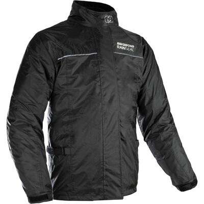 Oxford Rain Seal 22 schwarze Regenjacke Größe: XL Oxford Rain Seal 22 schwarze Regenjacke Größe: XL