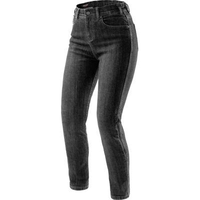 Rebelhorn Classic Monolayer Damen-Motorradjeans, gewaschenes Schwarz Größe: W34/L30 Rebelhorn Classic Monolayer Damen-Motorradjeans, gewaschenes Schwarz Größe: W34/L30