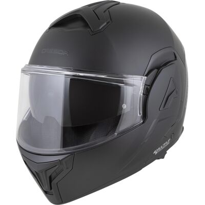 Cassida MultiFlip Solid Blackout Klapphelm für Motorräder, matt schwarz-schwarz Größe: XL Cassida MultiFlip Solid Blackout Klapphelm für Motorräder, matt schwarz-schwarz Größe: XL
