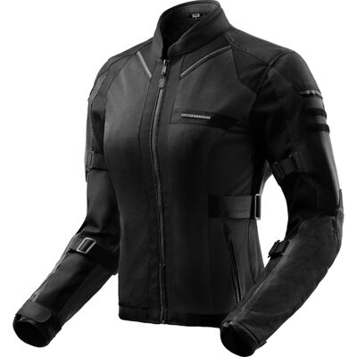 Damen-Motorradjacke Rebelhorn Scandal 3 schwarz Größe: 6XL Damen-Motorradjacke Rebelhorn Scandal 3 schwarz Größe: 6XL