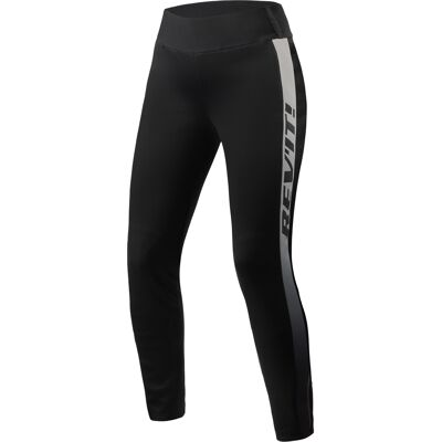 Revit Talia Damen-Motorradleggings, 7/8-Länge, schwarz-weiß Größe: W40/L30 Revit Talia Damen-Motorradleggings, 7/8-Länge, schwarz-weiß Größe: W40/L30