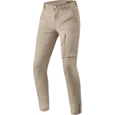 Revit Chino Terry Skinny Motorradhose Sand Größe: W30/L34 Revit Chino Terry Skinny Motorradhose Sand Größe: W30/L34