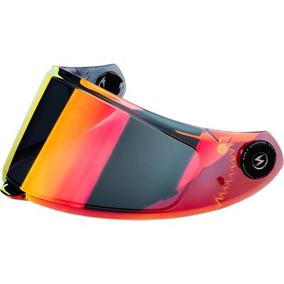 Scorpion KDS-F-04 Visier für EXO-RACE Air Helme, verspiegelt rot Scorpion KDS-F-04 Visier für EXO-RACE Air Helme, verspiegelt rot