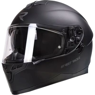 Integral Motorradhelm Street Racer Magna schwarz matt Größe: L Integral Motorradhelm Street Racer Magna schwarz matt Größe: L