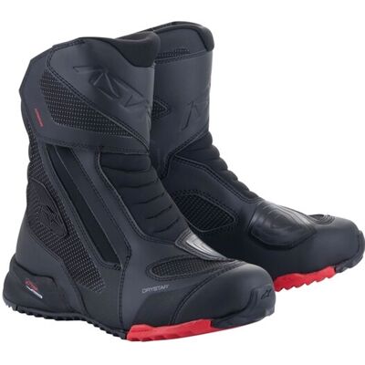 Alpinestars RT-7 Drystar Wasserdichte Motorradstiefel - Schwarz Alpinestars RT-7 Drystar Wasserdichte Motorradstiefel - Schwarz