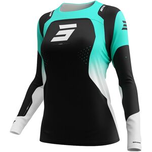 Shot Contact Ionyx Damen-Motocross-Trikot Schwarz-Blau Größe: 2XS Shot Contact Ionyx Damen-Motocross-Trikot Schwarz-Blau Größe: 2XS