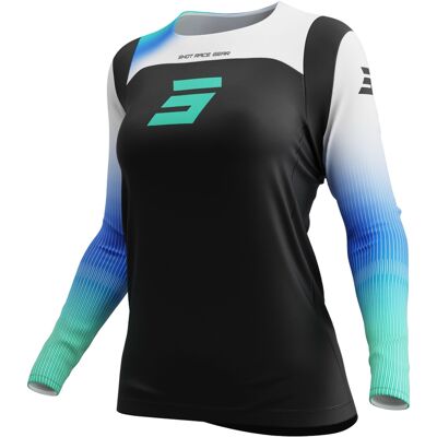 Damen-Motocross-Trikot Shot Contact Hera blau Größe: XL Damen-Motocross-Trikot Shot Contact Hera blau Größe: XL