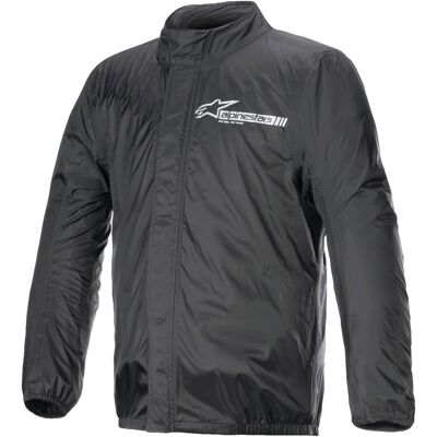 Alpinestars Hurricane Rain 2 wasserdichte Jacke schwarz Größe: 4XL Alpinestars Hurricane Rain 2 wasserdichte Jacke schwarz Größe: 4XL