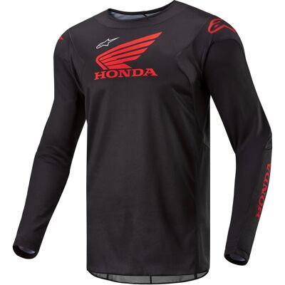Motocross Jersey Alpinestars Racer Iconic Honda Collection Schwarz-Rot Größe: M Motocross Jersey Alpinestars Racer Iconic Honda Collection Schwarz-Rot Größe: M