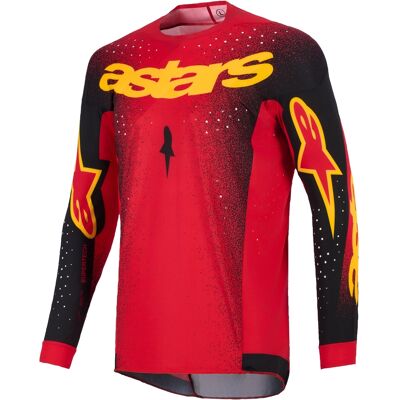 Alpinestars Supertech Scenz Motocross Trikot rot-schwarz-gelb Größe: M Alpinestars Supertech Scenz Motocross Trikot rot-schwarz-gelb Größe: M