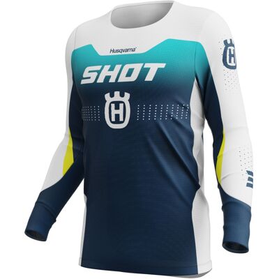 Motocross-Trikot Shot Aerolite HVA 26 blau Größe: 2XL Motocross-Trikot Shot Aerolite HVA 26 blau Größe: 2XL