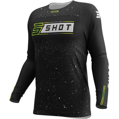 Shot Contact Art Motocross-Trikot schwarz Größe: 2XL Shot Contact Art Motocross-Trikot schwarz Größe: 2XL