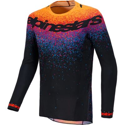 Alpinestars Supertech Limited Edition Black Hole Motocross-Trikot, schwarz Größe: L Alpinestars Supertech Limited Edition Black Hole Motocross-Trikot, schwarz Größe: L