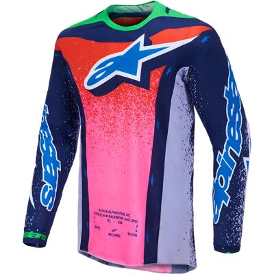 Alpinestars Supertech Limited Edition Records Motocross-Trikot – Grau Größe: L Alpinestars Supertech Limited Edition Records Motocross-Trikot – Grau Größe: L
