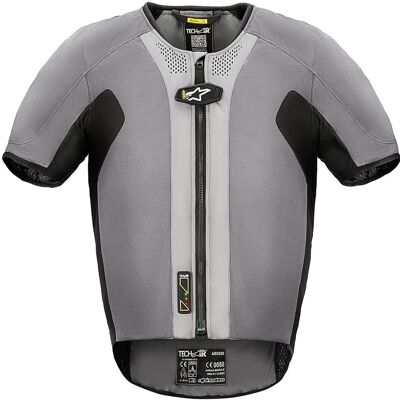Alpinestars TECH-AIR®5 V2 Airbag-Weste grau-schwarz Größe: XL Alpinestars TECH-AIR®5 V2 Airbag-Weste grau-schwarz Größe: XL