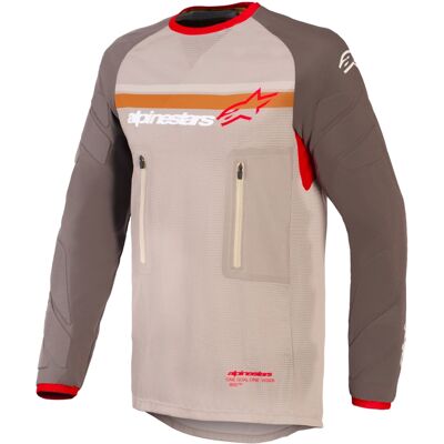 Alpinestars Maxdura Dual Motocross-Trikot braun-orange Größe: 2XL Alpinestars Maxdura Dual Motocross-Trikot braun-orange Größe: 2XL