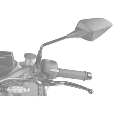 Spiegel PUIG RS1 70° FAIRING FITTING 7347C carbon look links Spiegel PUIG RS1 70° FAIRING FITTING 7347C carbon look links