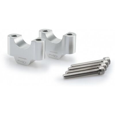 Risers PUIG 20309P silber height 30mm, d 32mm Risers PUIG 20309P silber height 30mm, d 32mm