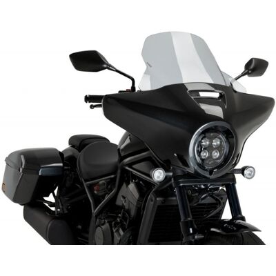 Windschutzscheibe PUIG HIGH - ROAD 21545H getönt für HONDA CMX 1100 Rebel 2023 Windschutzscheibe PUIG HIGH - ROAD 21545H getönt für HONDA CMX 1100 Rebel 2023