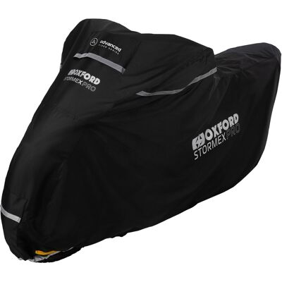 Oxford Stormex Pro Motorradabdeckung schwarz Größe: XL Oxford Stormex Pro Motorradabdeckung schwarz Größe: XL