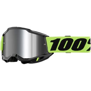 100% Accuri 2 USA - gelb - silber verspiegeltes Plexiglas - Goggles 100% Accuri 2 USA - gelb - silber verspiegeltes Plexiglas - Goggles