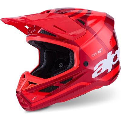 Alpinestars SM7 Core Motocrosshelm rot Größe: L Alpinestars SM7 Core Motocrosshelm rot Größe: L