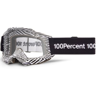 100% Accuri 2 Samba Motocross-Brille mit klarem Plexiglas 100% Accuri 2 Samba Motocross-Brille mit klarem Plexiglas