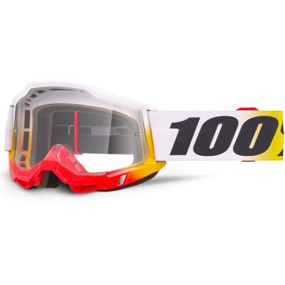 100% Accuri 2 Torken Motocross-Brille mit klarem Plexiglas 100% Accuri 2 Torken Motocross-Brille mit klarem Plexiglas