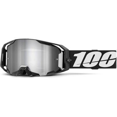 100% Motocross-Brille 100 % ARmatic schwarz mit silbernem Spiegelplexiglas 100% Motocross-Brille 100 % ARmatic schwarz mit silbernem Spiegelplexiglas