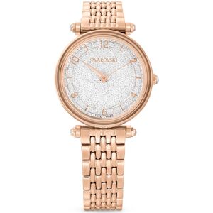 Swarovski Crystalline wonder Uhr, Schweizer Produktion, Metallarmband, Roséfarben, Roségoldfarbenes Finish Unisex OS Swarovski Crystalline wonder Uhr, Schweizer Produktion, Metallarmband, Roséfarben, Roségoldfarbenes Finish Unisex OS