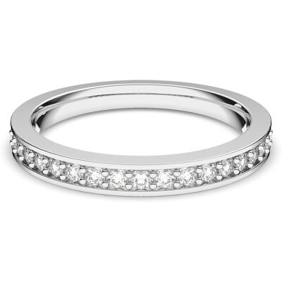Swarovski Matrix Ring, Weiß, Rhodiniert Women 50 Swarovski Matrix Ring, Weiß, Rhodiniert Women 50