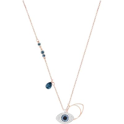 Swarovski Symbolica Anhänger, Böser Blick, Blau, Metallmix Women OS Swarovski Symbolica Anhänger, Böser Blick, Blau, Metallmix Women OS