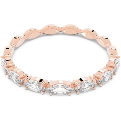 Swarovski Matrix Vittore Ring, Marquise Schliff, Weiß, 18K Roségoldbeschichtet Unisex 58 Swarovski Matrix Vittore Ring, Marquise Schliff, Weiß, 18K Roségoldbeschichtet Unisex 58