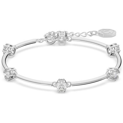 Swarovski Constella Armreif, Rundschliff, Weiß, Rhodiniert Unisex OS Swarovski Constella Armreif, Rundschliff, Weiß, Rhodiniert Unisex OS