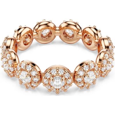 Swarovski Una Angelic Ring, Rundschliff, Weiß, 18K Roségoldbeschichtet Unisex 50 Swarovski Una Angelic Ring, Rundschliff, Weiß, 18K Roségoldbeschichtet Unisex 50