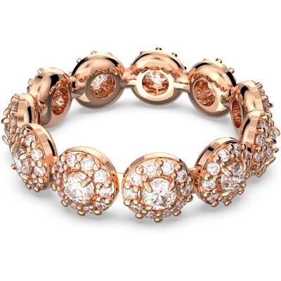 Swarovski Una Angelic Ring, Rundschliff, Weiß, 18K Roségoldbeschichtet Unisex 58 Swarovski Una Angelic Ring, Rundschliff, Weiß, 18K Roségoldbeschichtet Unisex 58
