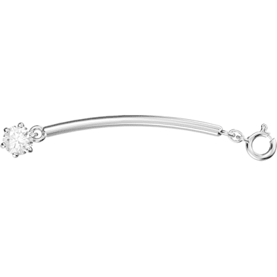 Swarovski Constella Verlängerungsstück, Rundschliff, Weiß, Rhodiniert Unisex OS Swarovski Constella Verlängerungsstück, Rundschliff, Weiß, Rhodiniert Unisex OS