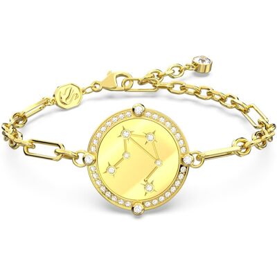 Swarovski Zodiac Armband, Waage, Goldfarben, Goldlegierungsschicht Unisex OS Swarovski Zodiac Armband, Waage, Goldfarben, Goldlegierungsschicht Unisex OS