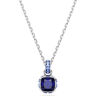 Swarovski Birthstone Anhänger, Kissenschliff, September, Blau, Rhodiniert Unisex OS Swarovski Birthstone Anhänger, Kissenschliff, September, Blau, Rhodiniert Unisex OS
