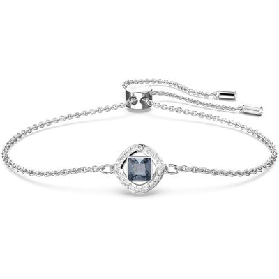 Swarovski Una Angelic Armband, Verschiedene Schliffe, Blau, Rhodiniert Unisex OS Swarovski Una Angelic Armband, Verschiedene Schliffe, Blau, Rhodiniert Unisex OS
