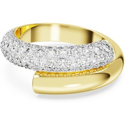 Swarovski Dextera Ring, Weiß, 18K Goldbeschichtet Unisex 60 Swarovski Dextera Ring, Weiß, 18K Goldbeschichtet Unisex 60