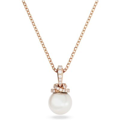 Swarovski Originally Anhänger, Kristallperle, Weiß, 18K Roségoldbeschichtet Unisex OS Swarovski Originally Anhänger, Kristallperle, Weiß, 18K Roségoldbeschichtet Unisex OS
