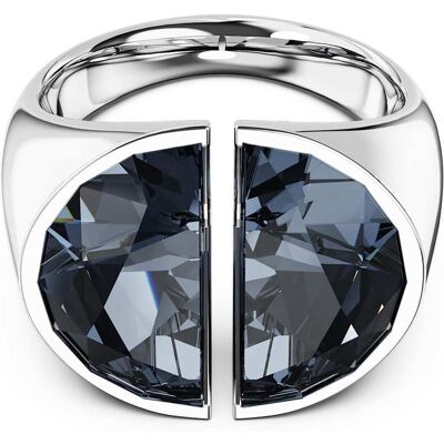Swarovski Lucent Cocktailring, Grau, Rhodiniert Unisex 55 Swarovski Lucent Cocktailring, Grau, Rhodiniert Unisex 55