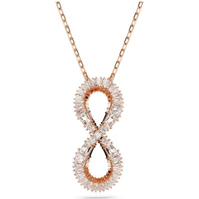 Swarovski Hyperbola Anhänger, Unendlichkeit, Weiß, 18K Roségoldbeschichtet Unisex OS Swarovski Hyperbola Anhänger, Unendlichkeit, Weiß, 18K Roségoldbeschichtet Unisex OS