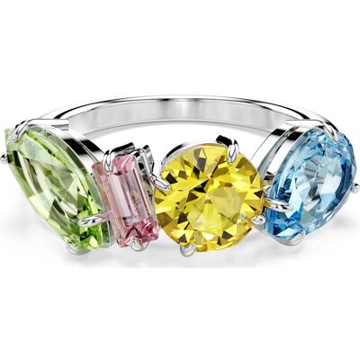 Swarovski Gema Ring, Verschiedene Schliffe, Mehrfarbig, Rhodiniert Unisex 55 Swarovski Gema Ring, Verschiedene Schliffe, Mehrfarbig, Rhodiniert Unisex 55