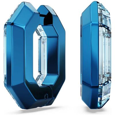 Swarovski Lucent Kreolen, Achteckform, Klein, Blau Unisex OS Swarovski Lucent Kreolen, Achteckform, Klein, Blau Unisex OS