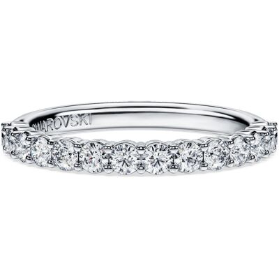 Swarovski Eternity Bandring, Im Labor gezüchtete Diamanten 0,5 ct tw, Runde Form, 18K Weißgold Unisex 55 Swarovski Eternity Bandring, Im Labor gezüchtete Diamanten 0,5 ct tw, Runde Form, 18K Weißgold Unisex 55