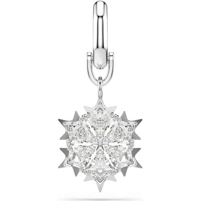 Swarovski Symbolica Charm, Schneeflocke, Weiß, Rhodiniert Unisex OS Swarovski Symbolica Charm, Schneeflocke, Weiß, Rhodiniert Unisex OS